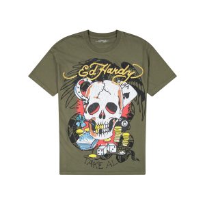 Skull Aces Boxy Tee