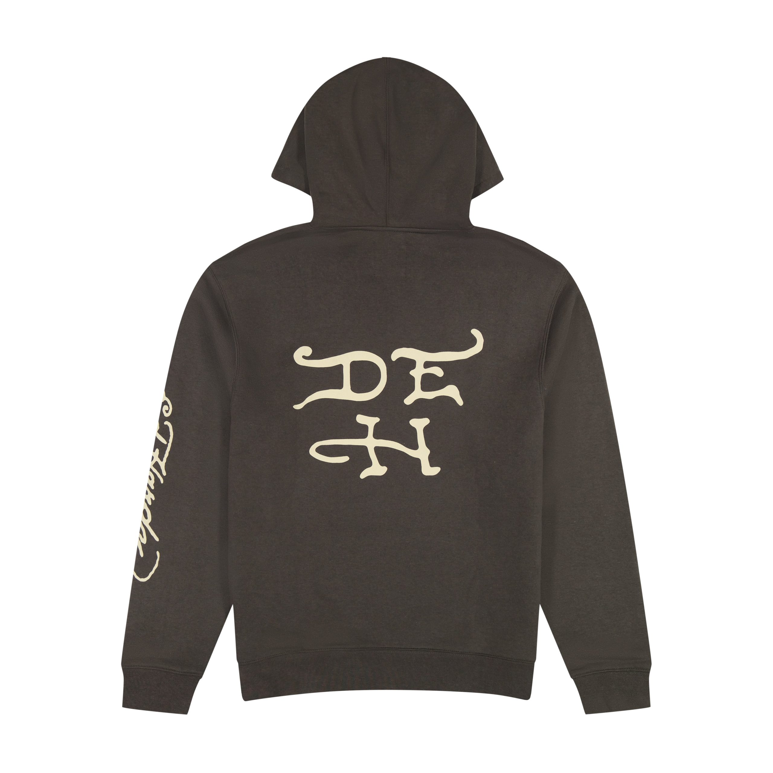 Exploding Skull Charcoal Pullover Hoodie - Image 2