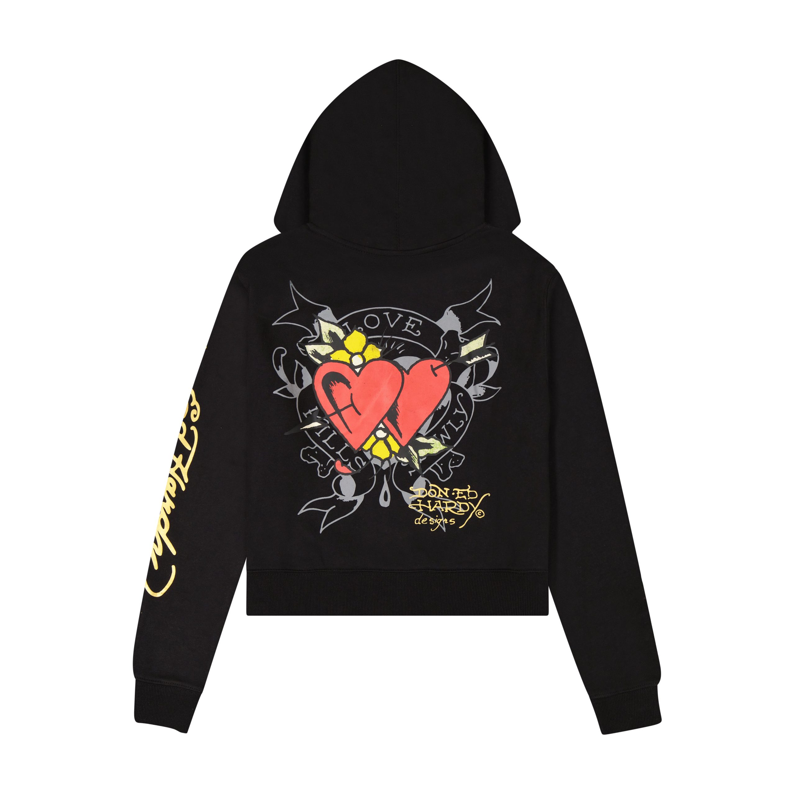 Heart Snake Zip Front Hoodie - Image 2