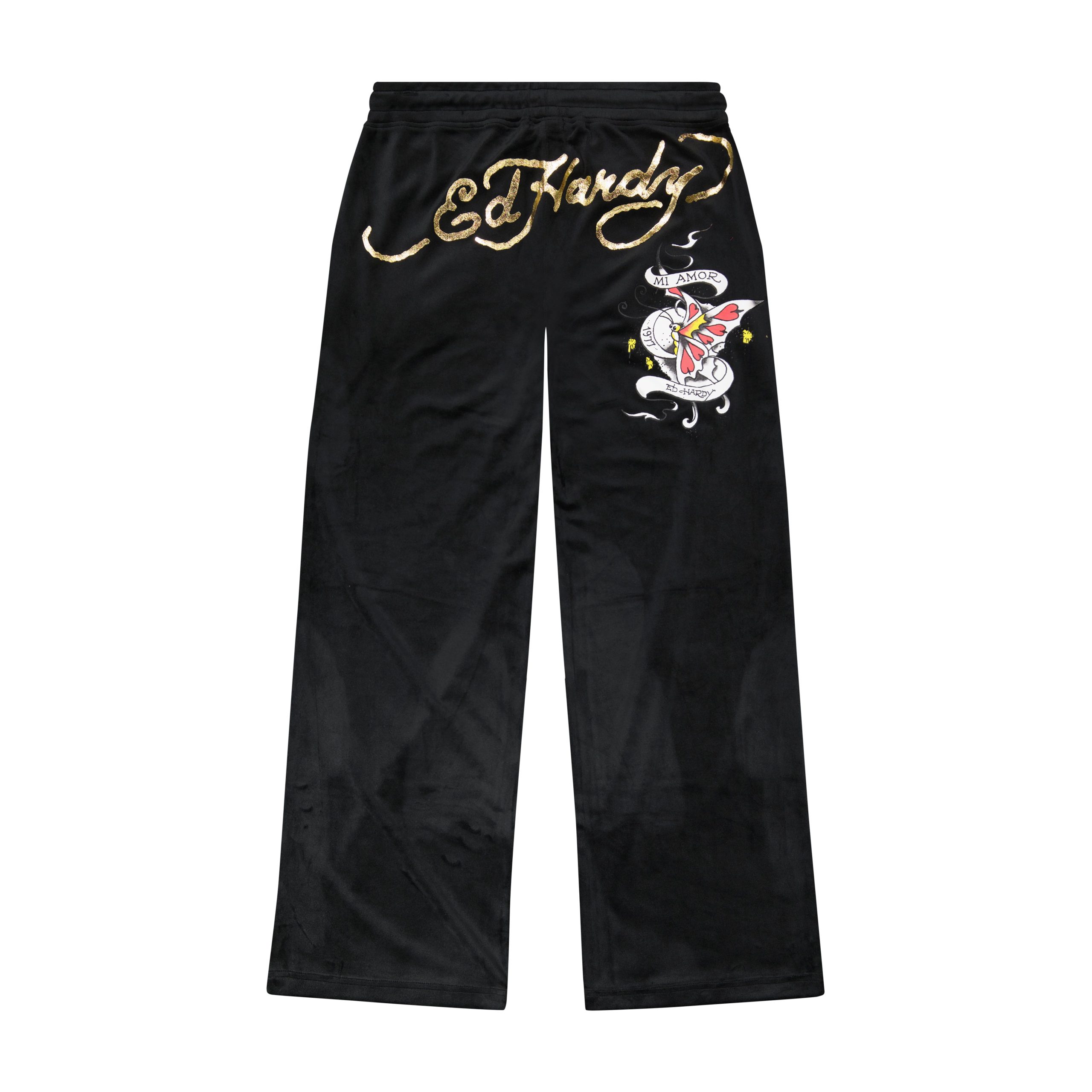 Amor Butterfly Velour Sweatpants - Image 2