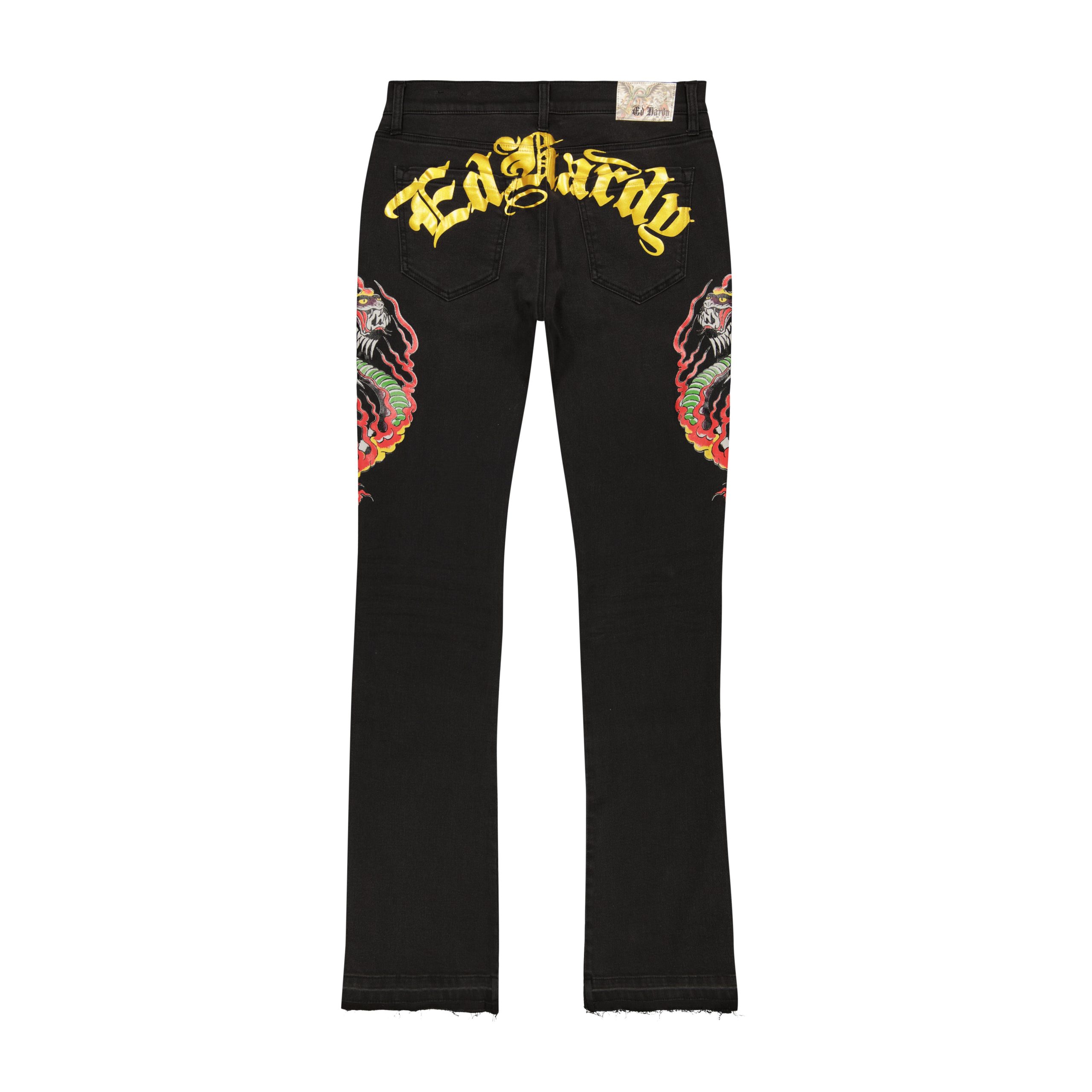 Cobra Flame Stacked Boot Jean - Image 3