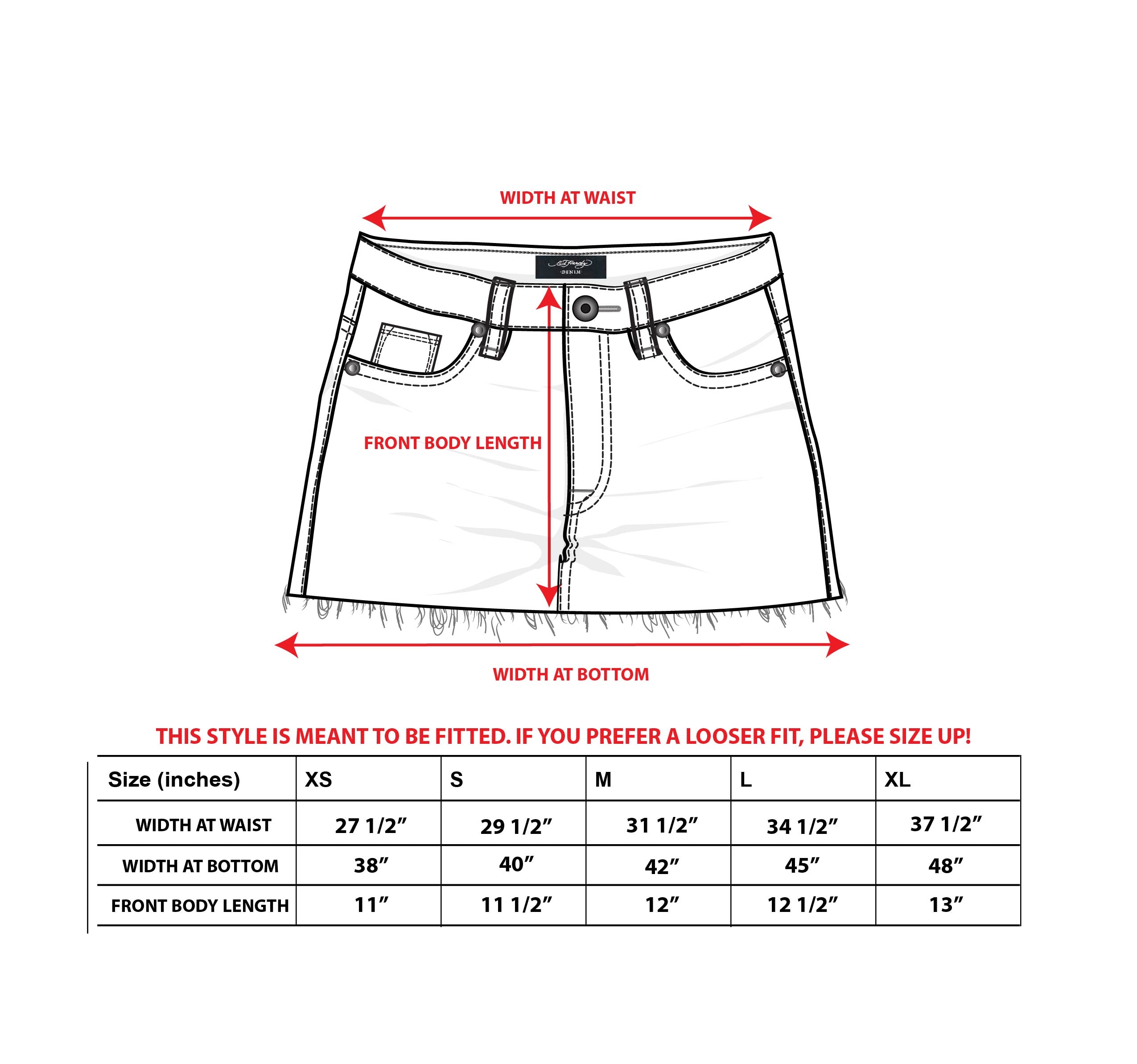Tigers Zipper Front Mini Denim Skirt - Image 5